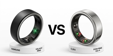 Galaxy Ring vs Oura Ring 4 comparativo de anéis inteligentes