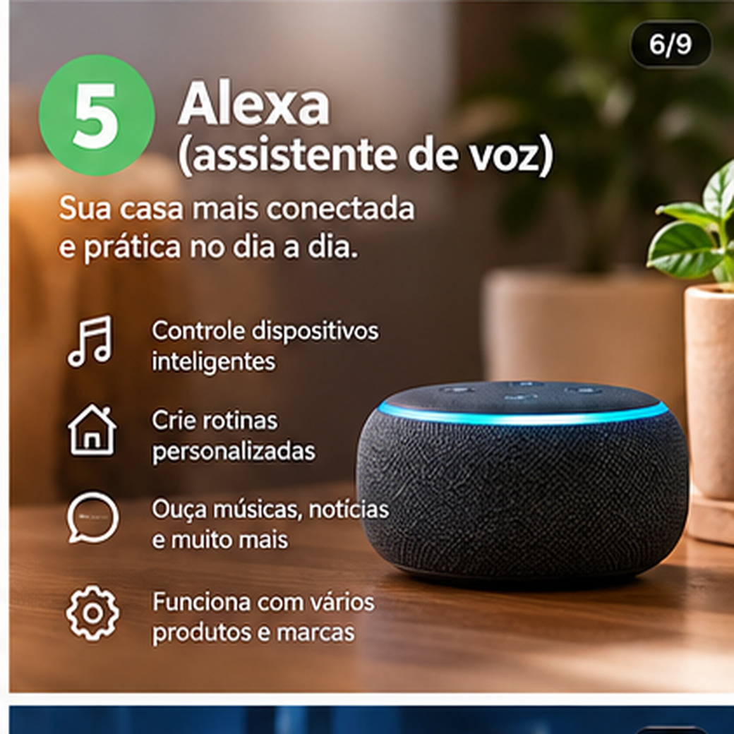 Alexa para casa conectada